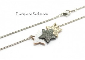 Etoiles en cuir
