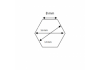 Hexagones en cuir