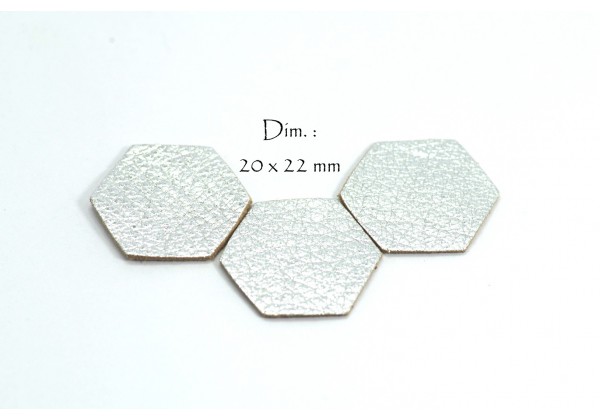Hexagones en cuir