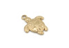 Charm tortue dorée – Acier inox 304 – Bijou DIY été – 23,5 mm