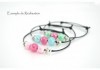 10 Perles en verre ultra brillantes - Diam. 8 mm - Couleur Effet Irisé Rose Tendre