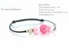 10 Perles en verre ultra brillantes - Diam. 8 mm - Couleur Effet Irisé Mauve