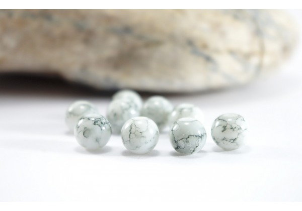 DIY - Kit Collier Sautoir Arabesque et Perles Noires avec filets Argent