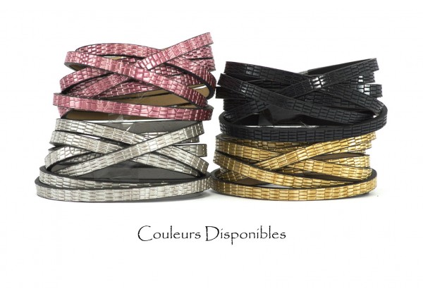 Fils & Cordons & Biais, Cordons Cuir & Simili Cuir
