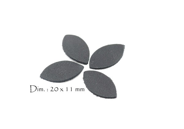 Feuilles Pétales de cuir