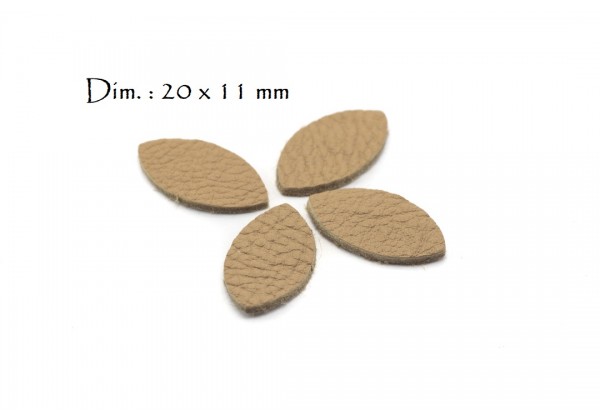 Feuilles Pétales de cuir