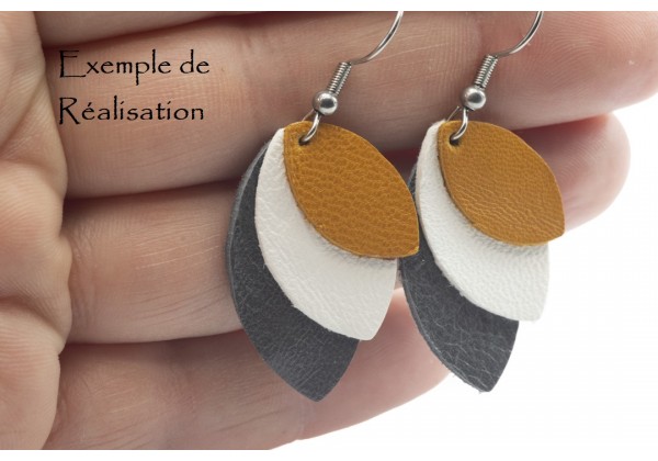 Feuilles Pétales de cuir