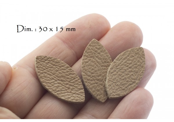 Feuilles Pétales de cuir