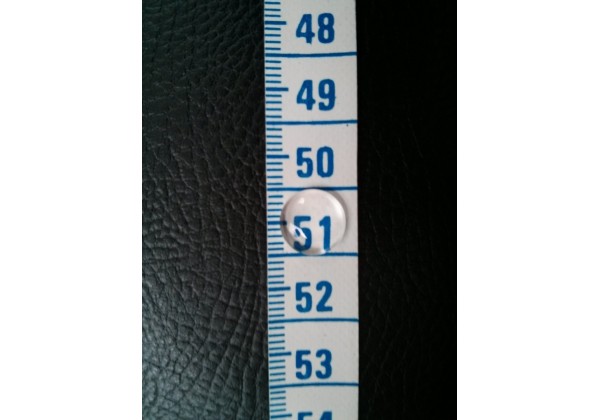 20 Cabochons en verre transparent - Diam. 10 mm - A illustrer