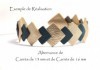 Carrés en cuir